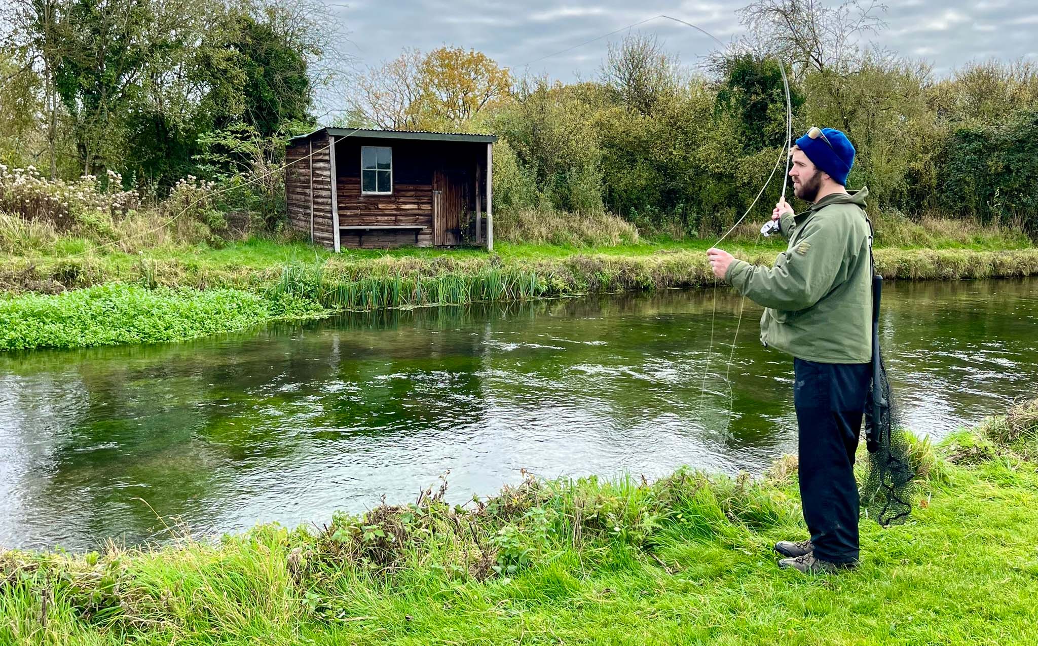 Matt Carroll Fly Fishing River Test